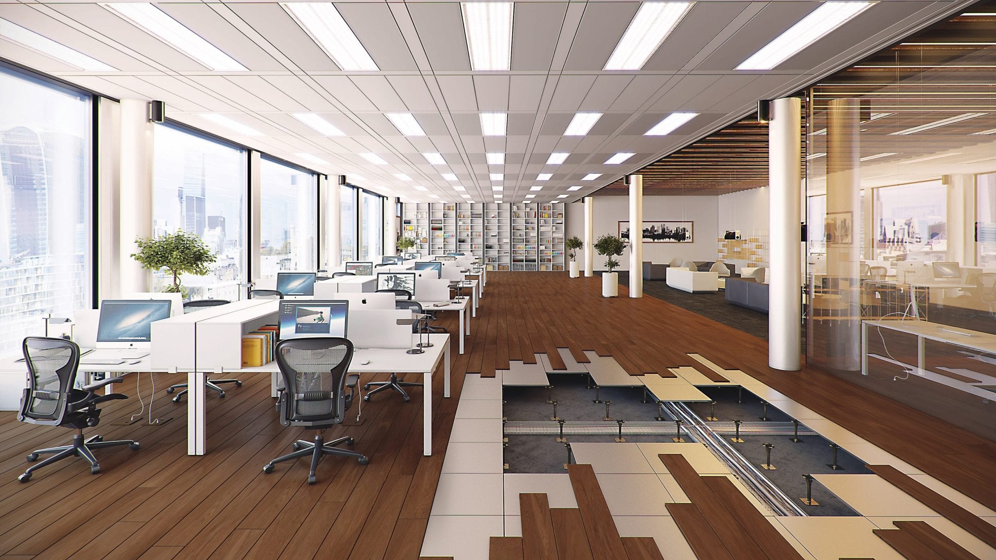Raised Access Flooring: Advantages & The Need For It In Modern-Day ...